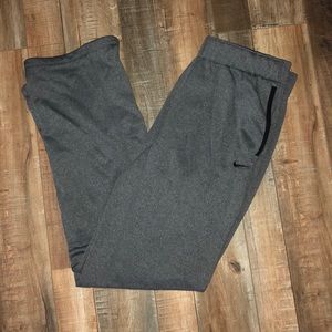 NIKE grey boot cut sweatpants size S